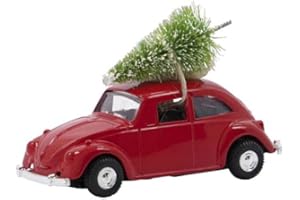 House Doctor 208251304 dekoracja, MINI Xmas Car, czerwony, dł.: 8,5 cm