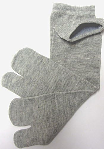 1 Toe Ninja, TABI Socks 1 Size SENIOR (UK 7-11)- GREY