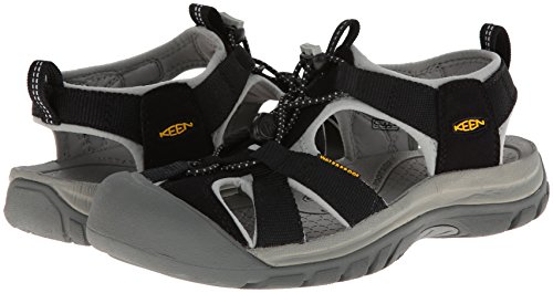 Keen Damen Venice H2 W Durchgängies Plateau Sandalen, Blau - 6