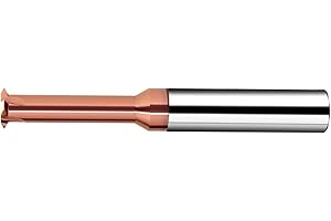 EIENQBVL Einzelzahn-Spiralfräser, CNC-Maschine, Vollhartmetall-Einzelzahn-Gewindefräser M1 M1,6 M2 M3 M4 M5 M6 M8 M10 M12 M14 Fräser(For Steel,M8X1.25XD6X50L)