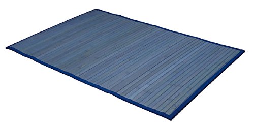 Carpemodo Bambusmatte Bambusteppich, Farbe: Seegrün, Größe: 50x80 cm
