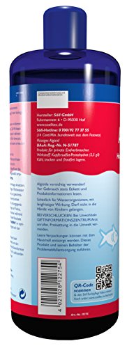 Söll 12275 Algenbekämpfung, AlgoSol, gegen grünes Wasser im Gartenteich, Algenmittel für Fadenalgen, 1 L , rot - 2