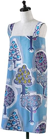 MOOMIN ( Moomin ) Tribute various blue Works apron forest
