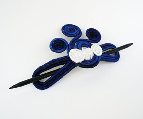 Slide hairclip Elegant Stick fascinator Delicate Shawl pin brooch Wire wrapped hair styling