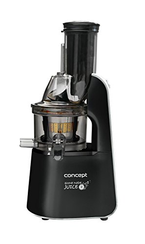 CONCEPT Hausgeräte lo7067 Slow Entsafter für Johannisbeeren, schwarz / silber - 5