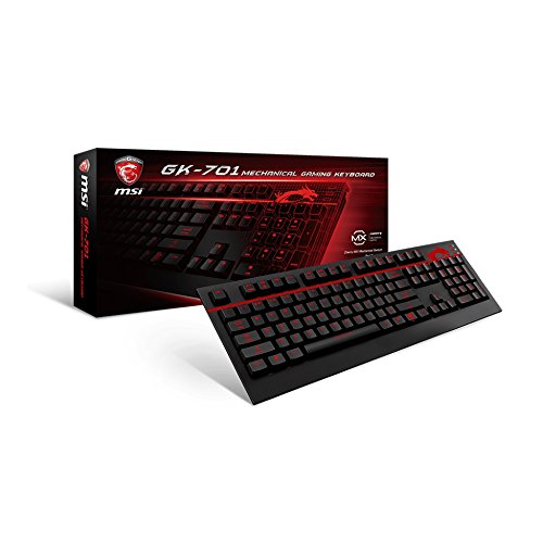 Preisvergleich Produktbild MSI GK-701 MX RGB LED Hintergrundbeleuchtung Mechanische Gaming-Tastatur