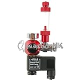 regulator DICI Acuario CO2 Contador de burbujas de calibre única solenoide Regulador Rojo