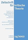 Image de Zeitschrift für kritische Theorie: HEFT 14