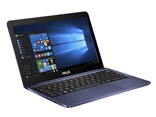 ASUS E200HA-FD0004T 11 6 inch Eeebook  Intel Atom Z8300  HD LED 1366 x 768 Screen  2G  32 GB  Windows 10  802 11 AC Wi-Fi   BT 4 1  - Navy