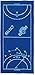 Produktbild Select Handtuch Handball - grau/weiß - 70 x 160 cm