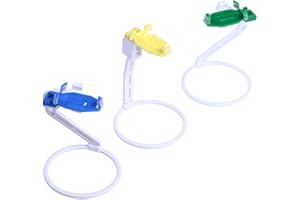 FUREIN SMILE Dental X-Ray Film Sensor Positioner Set, 3 Pieces, Colour-Coded Holders for Precise Digital Sensor Alignment, Enhanced Imaging Quality