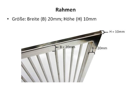 PREMIUM Grillrost Edelstahl 60,5 x 44,5 passend für WEBER E-310 320 Grill Gasgrill - 5