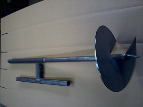 Erdbohrer Erdlochbohrer 300 mm Pflanzbohrer Pfahlbohrer Handbohrer - 2