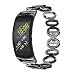Produktbild Zubehör Bänder kompatibel Samsung Gear Fit2/Fit2 pro, Edelstahl-Kette Armband Ersatz Uhren Band Gurt kompatibel Samsung Gear Fit2/Fit2 pro