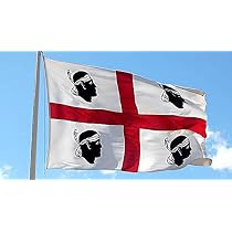 Bandiera Sardegna 30x45 Cm In Poliestere – Digni, Perfetta Per Eventi E Feste