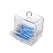 Clear Acrylic Cotton Wool Bud Dispenser Organiser Container Display 2130