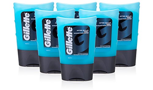 Gillette After Shave Conditioning Gel, 75 ml x (6 Pack)