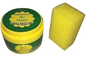 KARCUSINY Pasta Protettiva Sapone Detergente Bio Master® Sgrassa Pulisce Lucida Cappa Cucina Auto Forno Lavello Lavandino 100% biodegradabile 400g ( NO BIO MEX)Fastshopping
