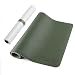 Produktbild Mauspad, Gaming & Office Mauspad (800 x 400 x 2 mm Größe M) mit Band 2 in 1 waterproof Rutschfeste mouse pad doppelte Farbe wasserdicht PU Leder Matte für PC, Computer und Laptop - Grün Grau