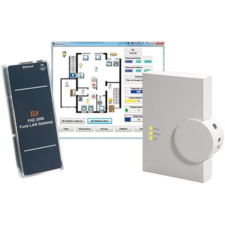 Preisvergleich Produktbild ELV FHZ 2000 + Homeputer CL + Homematic Zentrale CCU2