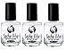 Seche Vite 3 Bottles Dry Fast Top Coat .5 Oz Professional Clear High Gloss 83005