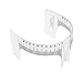 MagiDeal Pack of 2-Style Eyebrow Grooming Stencil Shaper Ruler Measure Tool Makeup Reusable