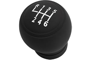 AYVRUOP 6 Gang Auto Schaltknauf Abdeckung,Universal Schalthebel Abdeckung,Schaltknauf Abdeckung,Schaltknauf 6 Gang,Auto-Schaltknaufabdeckung,Verbessertes Weich TPU Silikon Schaltknauf Abdeckung(B)