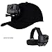 Produktbild DECHO-C Zubehör Kit Kamera Kopfband Baseball Cap W/J-Haken Buckle Mount Schraube für GoPro HERO5 HERO4 Session HERO 5 4 3 + 3 2