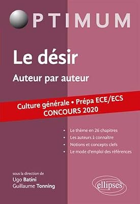 Le désir. Auteur par auteur. Culture générale. Prépa ECE/ECS. Concours 2020