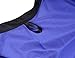 WM Beauty 6 Colours Available 50'' x 58'' Professional Water Repellent Adjustable Hair Salon Cape with Snaps Closure, Blue