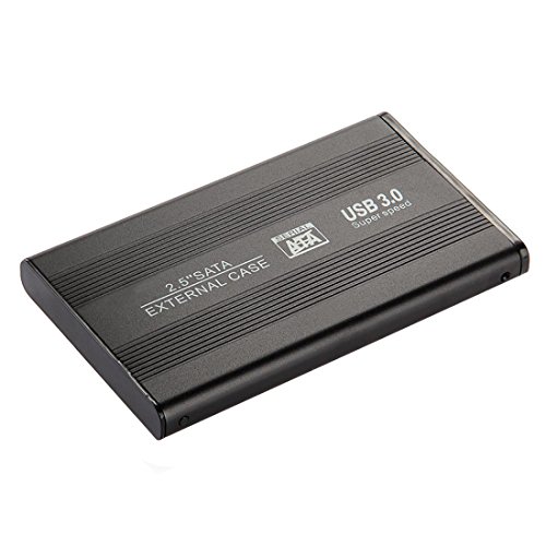 Einfache und elegante externe Festplattengehäuse USB 3.0 SATA 2.5 „HDD Schwarz Portable Gehäuse - 2