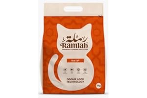 Ramlah Cat Litter Premium Clumping FROM PETS ZONE (Ramlah Cat Litter Premium Clumping OUD 5Kg)