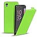 Produktbild Sony Xperia X PU Leder Hülle, Conie Mobile FlipCase, Klapptasche Handytasche Schutzülle Premium Fliptasche in Grün