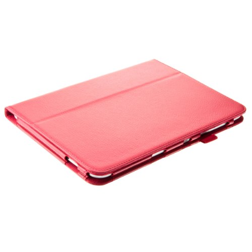 SVS - 3in1 LUXUS SET Note 10 1 2014 Edition   Folie   Pen Samsung Galaxy SM P600 P605 Tasche H  lle Etui Tab 3 10 1  Rot 