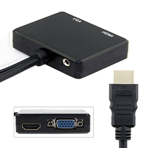 chenyang HDMI zu VGA & HDMI-Buchse Splitter mit Audio Video Kabel Konverter Adapter für HDTV PC Monitor - 5