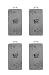 4 Packs of Saihan Premium Tempered Glass for Lenovo Vibe X3 + Diwali Offer Free Gift : 5V 1.2W Portable Flexible USB LED Light Lamp RS.549.00