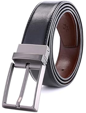 ITIEZY Echtes Leder Gürtel für Männer Mode Gurt