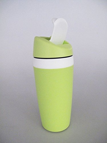 TUPPERWARE To Go Kaffee Go 360ml Limette Weiß Kaffeebecher Thermobecher Coffee 7539 - 3