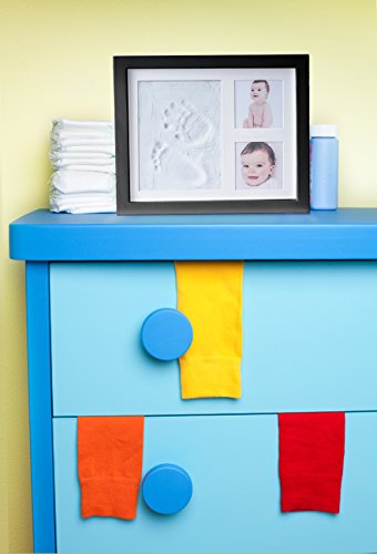 Wundervolles Hand & Fuß Abdruckset für Babys – mit einem wundervollen Premium Holzrahmen mit einer Acrylglas-Abdeckung aus hoher Qualität - 7