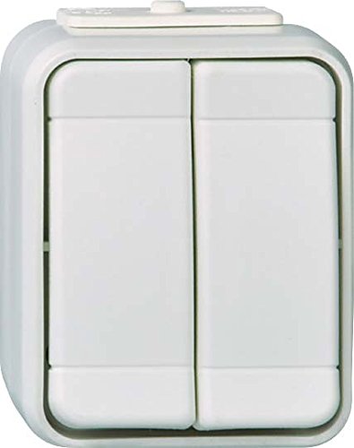 Preisvergleich Produktbild Elso Serienschalter 5 10 A Steckklemme ATO, perlweiß, 441500