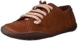 Nubukleder CAMPER Damen Peu Sneaker, Braun (Medium Brown 210), 42 EU