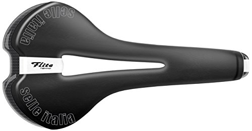 Selle Italia Flite Tekno Flow L2 Sillín, Negro, Talla Única - Selle Italia