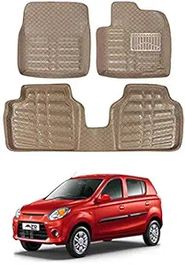 Magnet Plastic 3D Mat for Maruti Suzuki Alto 800 (Beige) (beige101d)