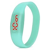 Suitray Digital Uhren, Unisex Sport Digital Armbanduhr Herren Damen Bracelet Watches Freizeit Uhr Geschenk, Sport Wasserdicht LED Digital Uhren