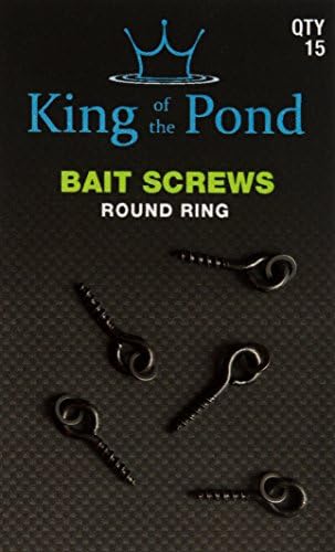 KOTP Bait screws with 3.7mm round ring, x15