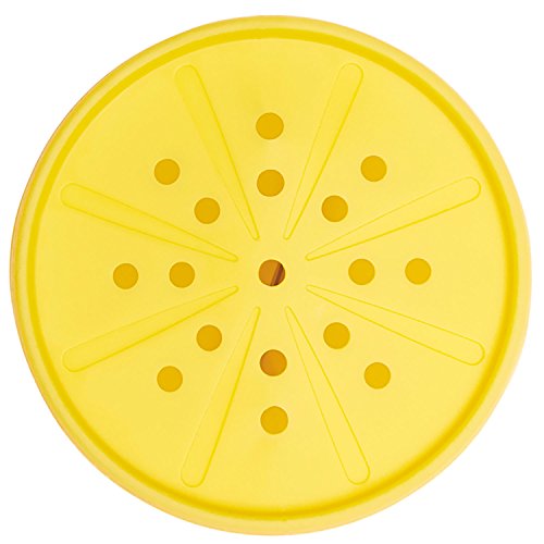OXO Good Grips 11155900 Zitruspresse mit Aufbewahrungsoption, Silikon, gelb, 6,35 x 6,35 x 5,08 cm - 2