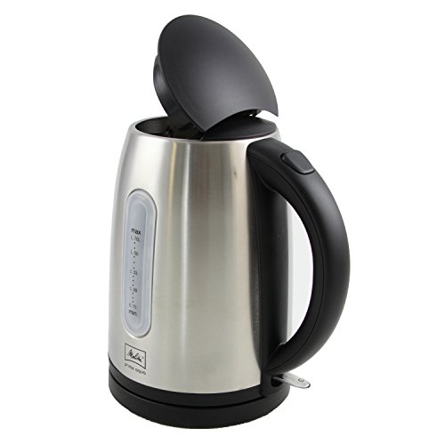 Melitta Wasserkocher Prime Aqua 1,7 Liter, Edelstahl, 2.200 Watt, schwarz/Edelstahl 101802 - 3