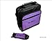 Produktbild Electric Purple & schwarz Twin Fach Konsole Case für Nintendo Wii U Konsole