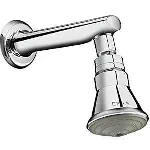 Cera F7020105 2.5-inch Stainless Steel Over Head Shower with Revolving Joint and Arm(Suitable for Dew Range)