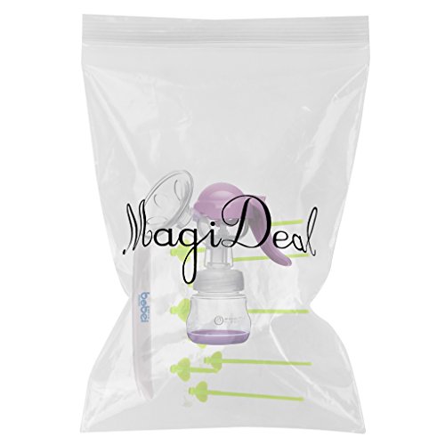 MagiDeal Handmilchpumpe + Trockenständer für Flaschen – Farbe1 - 2